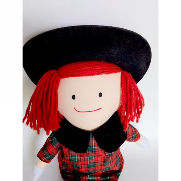Vintage 1990 Madeline Plush Doll 20 Inches - Picture 3 of 5